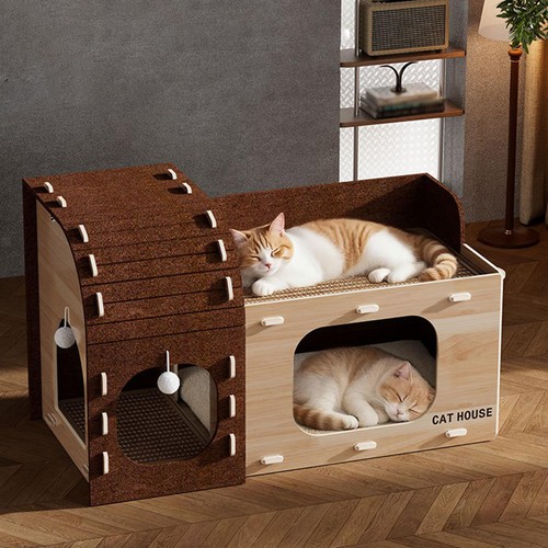 Maisonnette pour chat