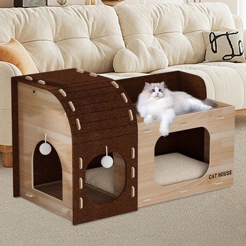Maisonnette pour chat arbre - pour, chat,