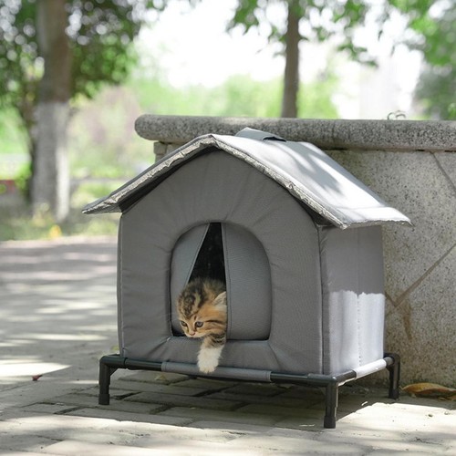 Niche pour chat extérieur - pour,