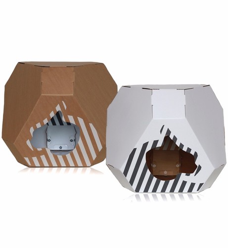 Maison pour chat - en, carton